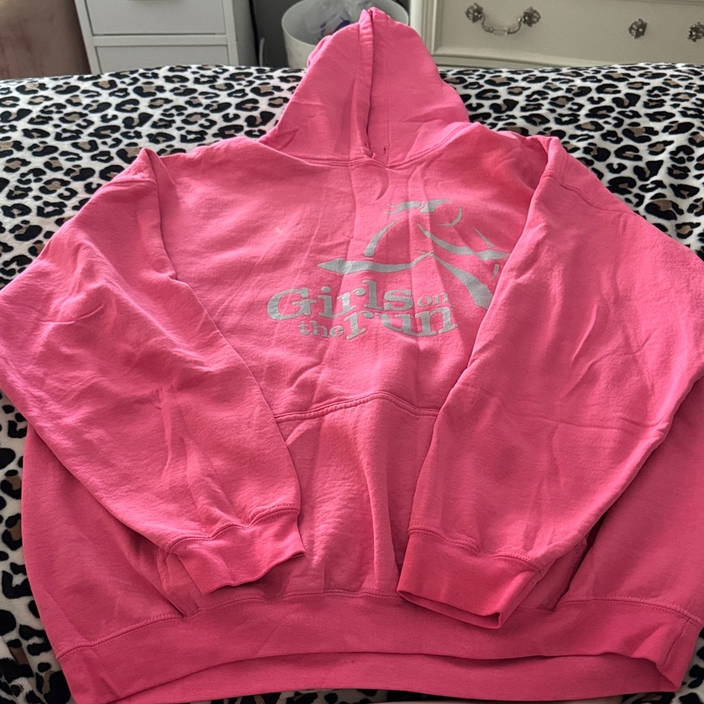 Pink Hoodie Sweater